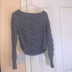 Gray Victoria’s Secret knitted sweater